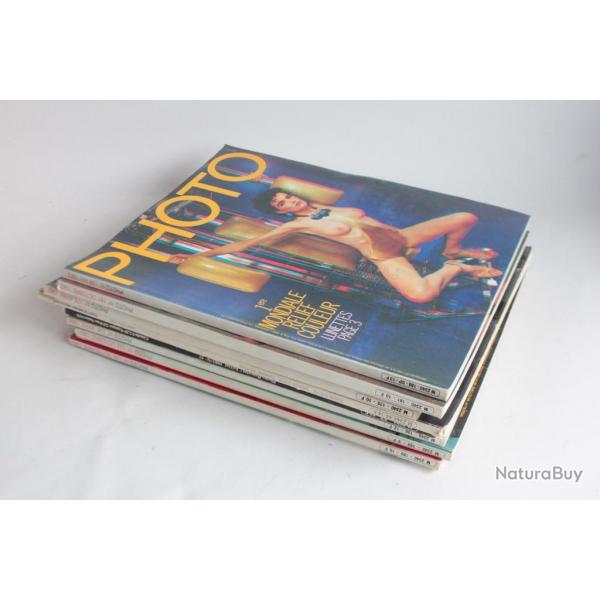Lots 8 Magazine rotique Photo 1982-1984
