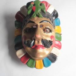 Masque bois sculpté Guatemala