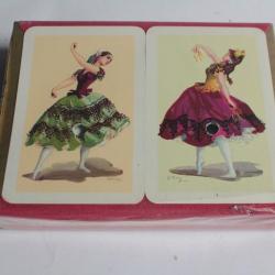 Double Jeu de cartes Danseuses Flamenco Fournier Espagne