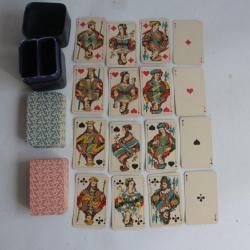 Double Jeu de cartes Patience petit format Müller & Cie