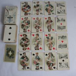 Jeu de cartes Whist N°93 J.M.C. Suisse historique