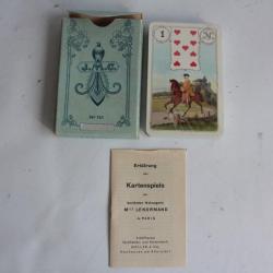 Jeu de cartes N°151 Lenormand J.M.C. Cartomancie deutsch