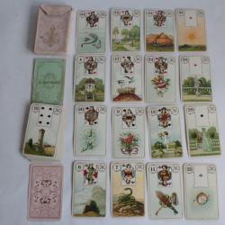 Jeu de cartes N°151 Lenormand J.M.C. Cartomancie