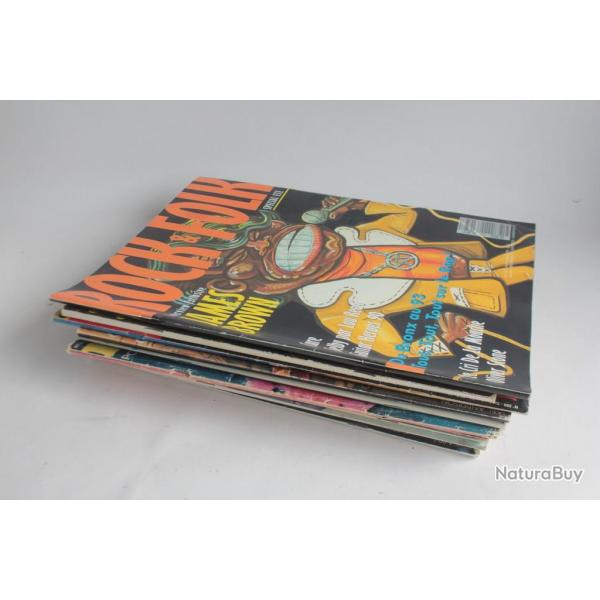 Lot 10 Magazines Rock and Folk n°50-132