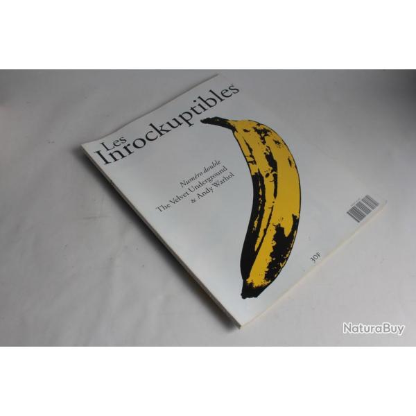 Les Inrockuptibles N24 double Velvet Underground et Andy Warhol 1990