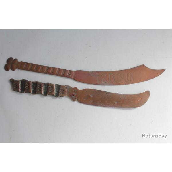 Ouvre lettres Travail des tranchées Poilus guerre Verdun 1914-18