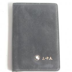 MONTBLANC porte cartes cuir