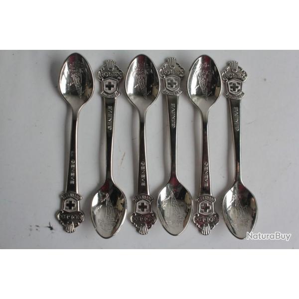 ROLEX Six Cuillres  moka montres Rolex Genve Croix Suisse