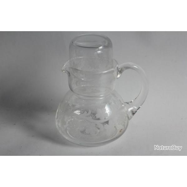 Service de nuit verre grav Vignes