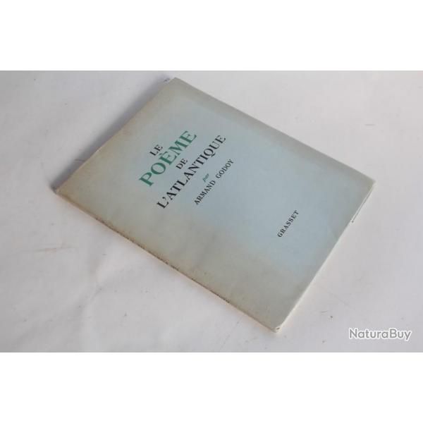 Le pome de l'Atlantique Armand Godoy Grasset 1938
