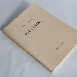 Souvenirs Albert Picot Genève 1968