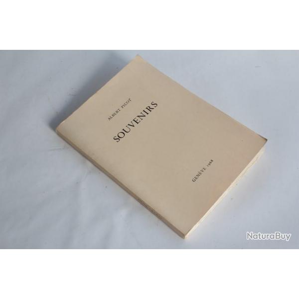 Souvenirs Albert Picot Genve 1968
