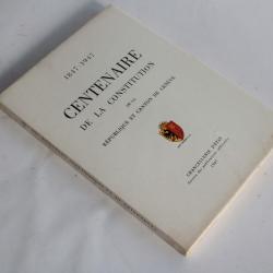 Centenaire de la Constitution république Canton Genève 1947