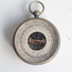 Hygromètre baromètre altimètre portatif Armes cycles St Étienne vintage