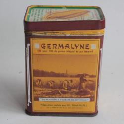 Boîte tôle lithographiée médicament Vitamine Germalyne