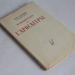 Livre Introduction à l'Apocalypse Paul Claudel