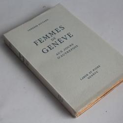 Livre Femmes de Genève Thérèse Pittard