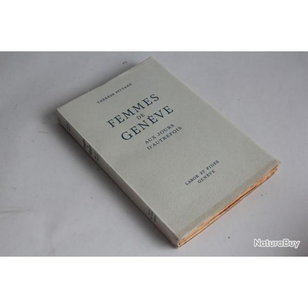 Livre Femmes de Genve Thrse Pittard
