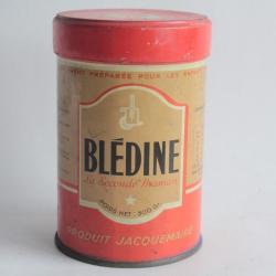 Boîte lait en poudre tôle lithographiée Blédine