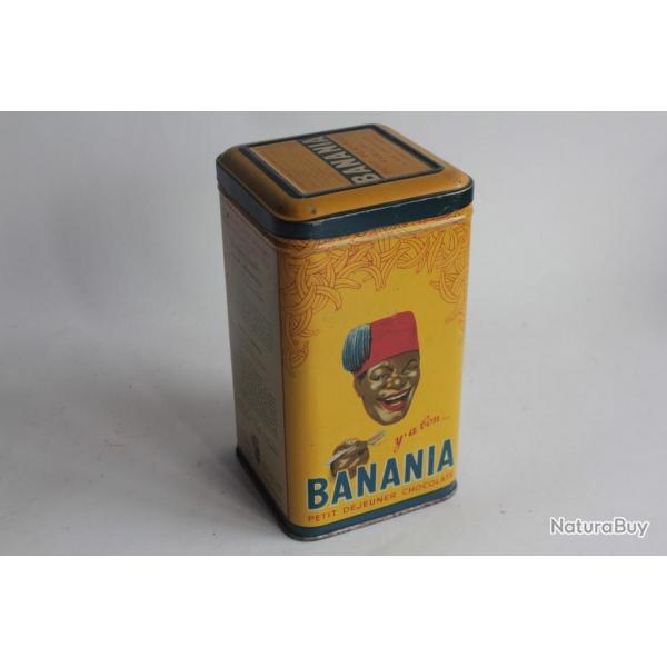 Bote chocolat cacao BANANIA tle lithographie y'a bon Pates