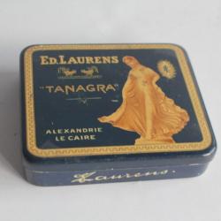 Boîte à Cigarettes tôle Ed. Laurens Tanagra