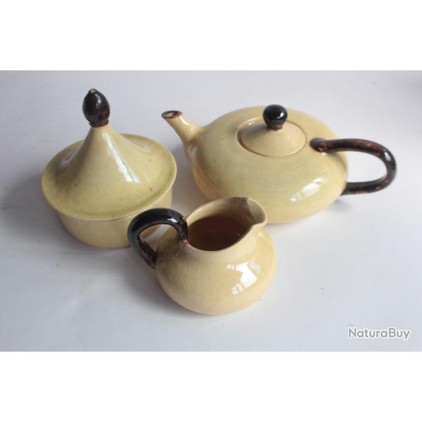 Thire sucrier crmier cramique Dieulefit poteries Haute Provence