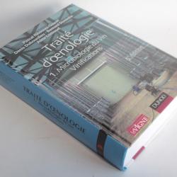 Livre Traité d'oenologie 5e édition tome 1 Pascal Ribéraud-Gayon 2004