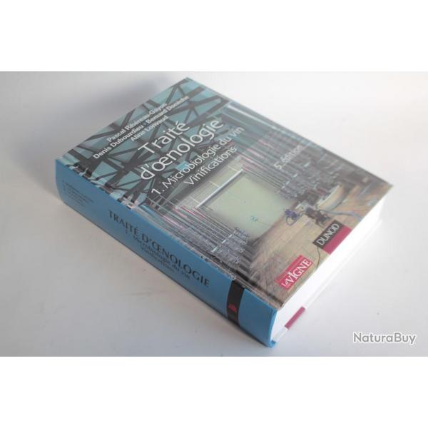 Livre Trait d'oenologie 5e dition tome 1 Pascal Ribraud-Gayon 2004