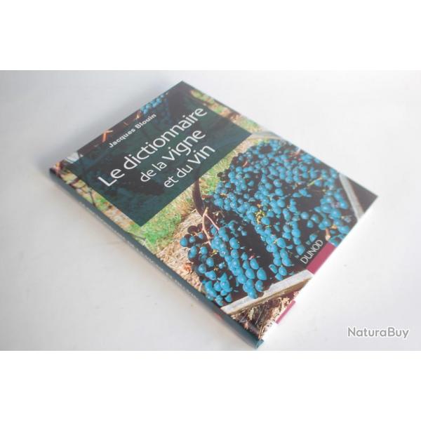Livre Dictionnaire de la vigne et du vin Jacques Blouin 2007