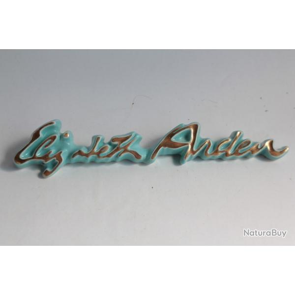 Emblme Cramique Elizabeth Arden