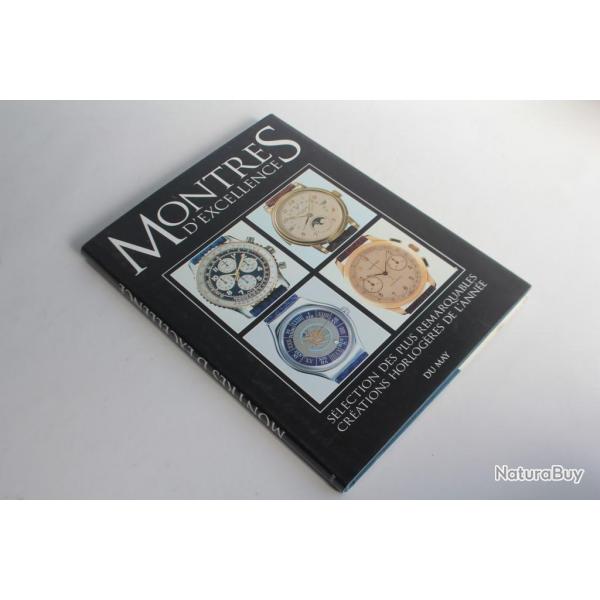 Livre Montres D'excellence crations horlogres Paolo Vecchi 1993