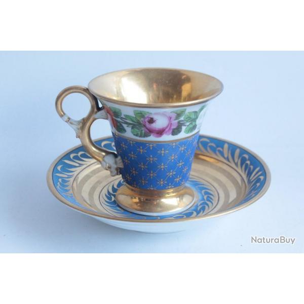 Tasse porcelaine KPM Berlin Allemagne XIXe sicle