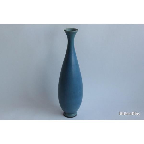 Vase grs Berndt Friberg Gustavsberg Sude Design 1950