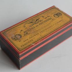 Boîte tôle lithographiée Poudre de Paterson expo universelles