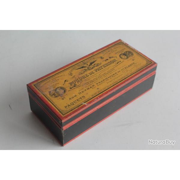 Bote tle lithographie Poudre de Paterson expo universelles