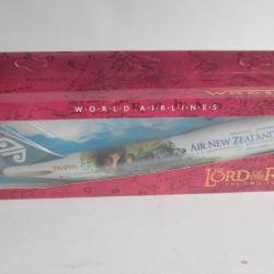 Maquette Avion Wooster air new zealand B747-400 seigneur des anneaux