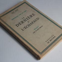 Livre La dernière à l'échafaud Gertrude von le Fort 1937
