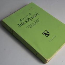 Livre L'esprit de Jules Renard André Joire 1946