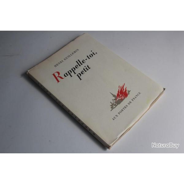 Livre Rappelle-toi petit Henri Guillemin 1945