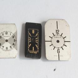 ROLEX 3 Cadrans montre vintage