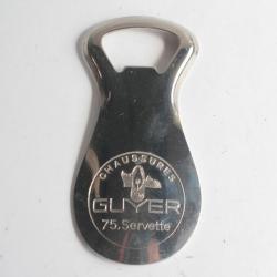 Décapsuleur publicitaire Chaussures Guyer