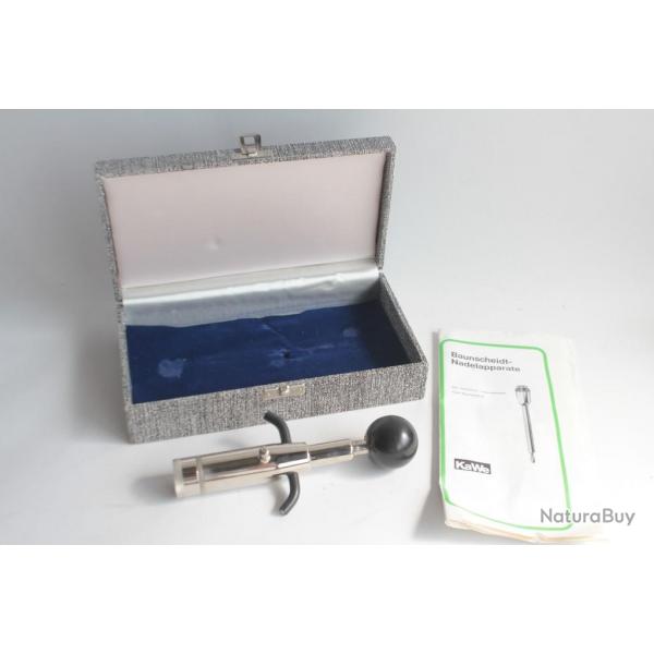 Appareil  aiguilles de Baunscheidt Instrument de mdecine naturopathie