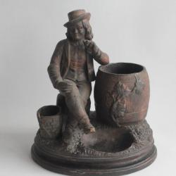 Céramique nécessaire de fumeur signée HB 129