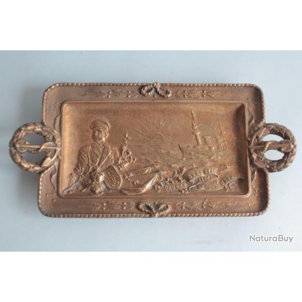 Vide poche bronze marine impriale Allemagne Empereur Wilhelm II
