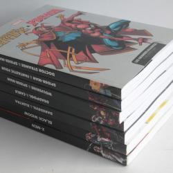 Lot 7 volumes comics Marvel les grandes alliances