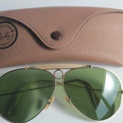 RAY-BAN Lunettes de soleil aviateur RB1730 10K plaqué or vintage
