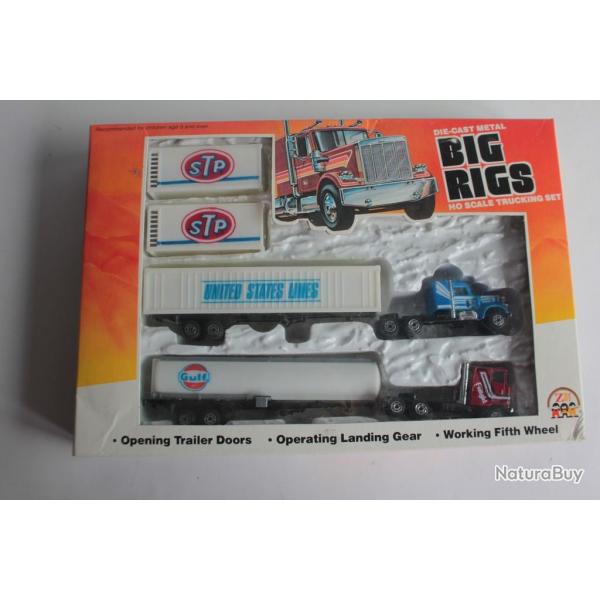 Big Rigs ZEE toys Camion remorque die cast metal n21172