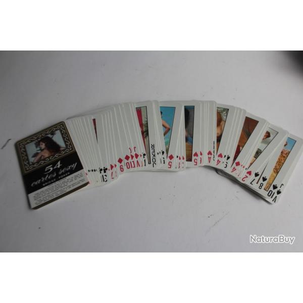 Jeu de cartes Ducale Bridge-poker sexy pin-up