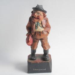 Statuette bois sculpté Art Populaire Schenkenzell