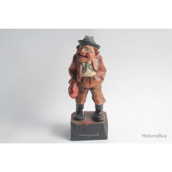 Statuette bois sculpt Art Populaire Schenkenzell